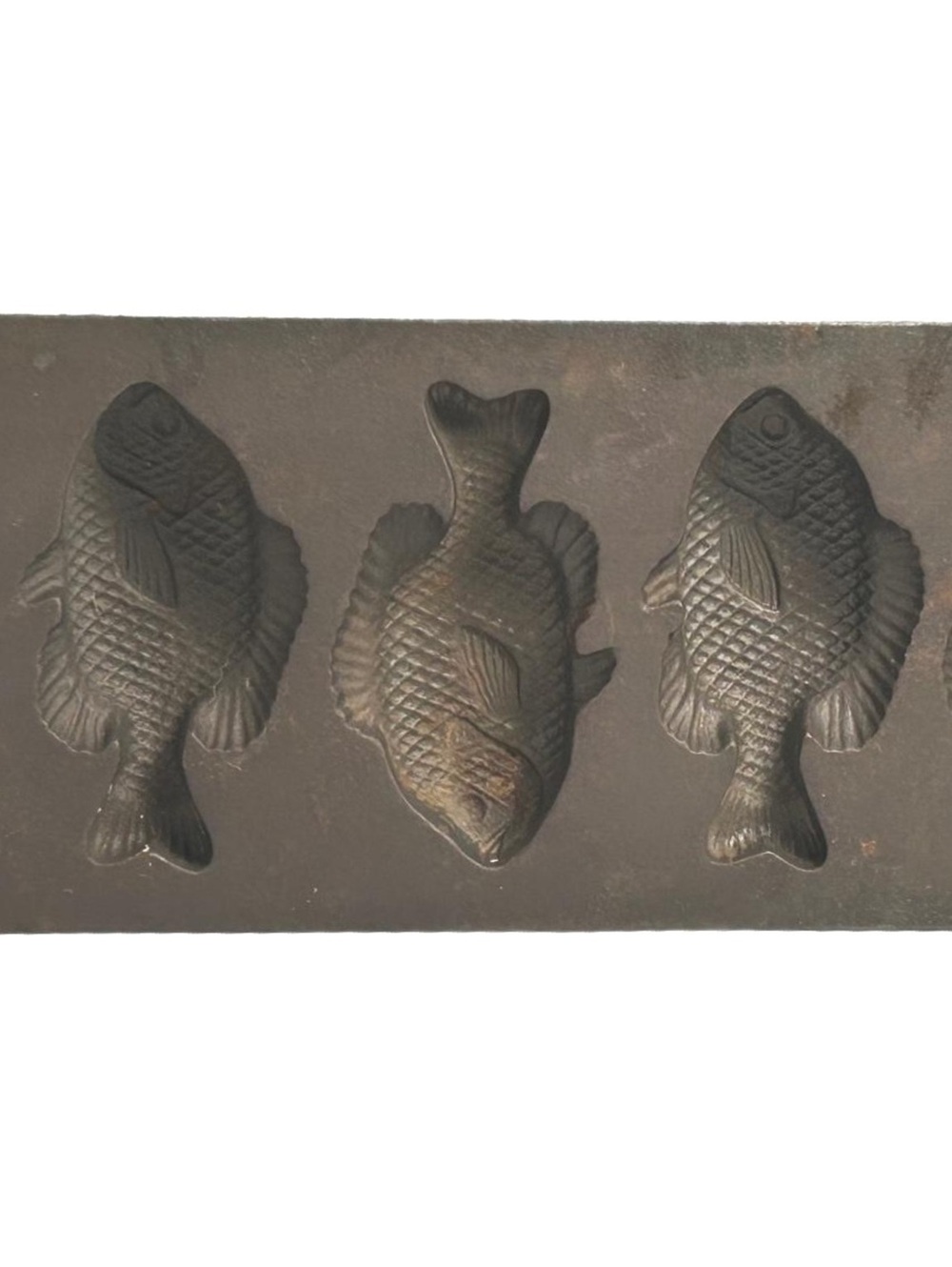 Lodge Cast Iron Perch Pan Fish Shaped Bakeware Original Heirloom